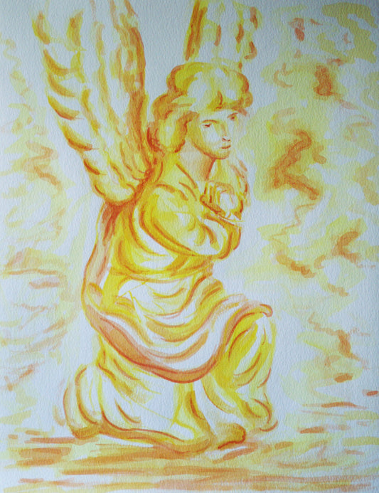 "Angel" original watercolour
